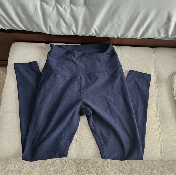 Beyond Yoga Pants - Beyond Yoga Navy Leggings Size S/p